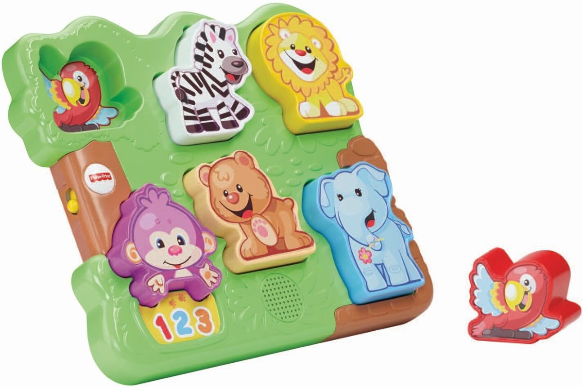 Fisher Laugh and Learn Zoo Animal Puzzle Ff3 for sale online | eBay