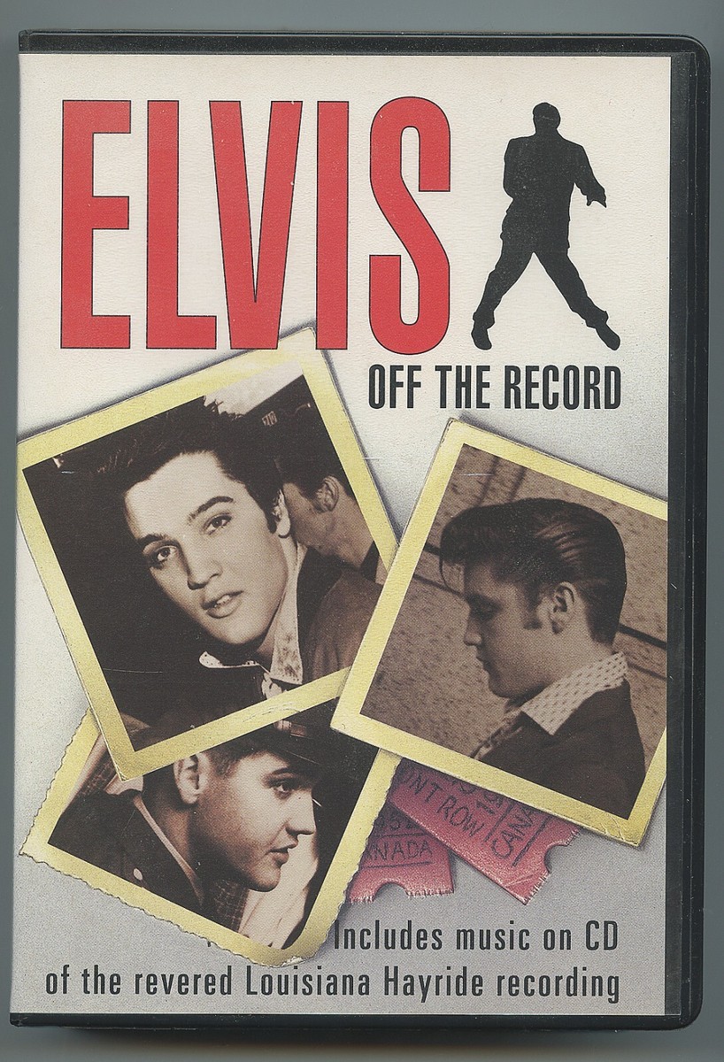 洋楽 ELVIS Off The Record VHS CD Rare Elvis Presley VHS Tape and