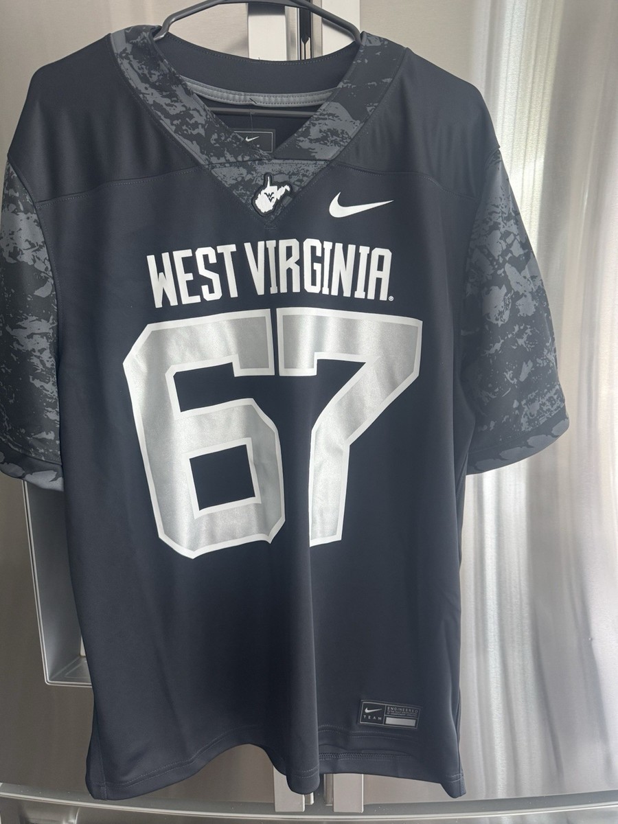West Virginia Mountaineers COAL RUSH Jersey NIKE XL BRAND NEW With