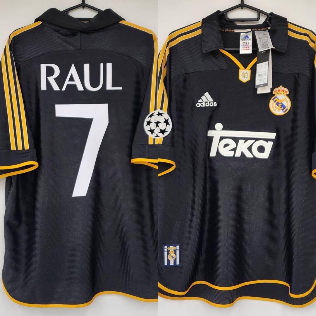 Raul Gonzalez Real Madrid 99/00 #7 Away Adidas Reissue Jersey XL w
