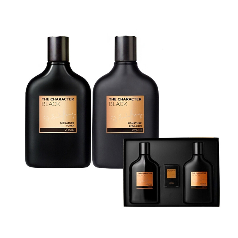 VONIN] The Character Black Signature Special Set / Korea For Men