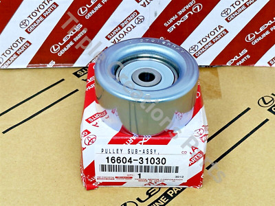 16604-31030 Toyota Genuine Pulley Sub-Assy Idler No.2 1660431030