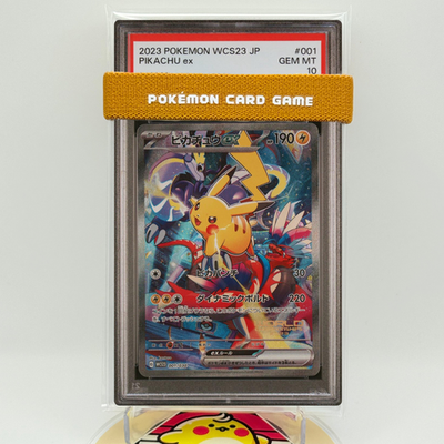 PSA 10 2023 Pokemon Japanese WCS23 Yokohama Japan PROMO #001