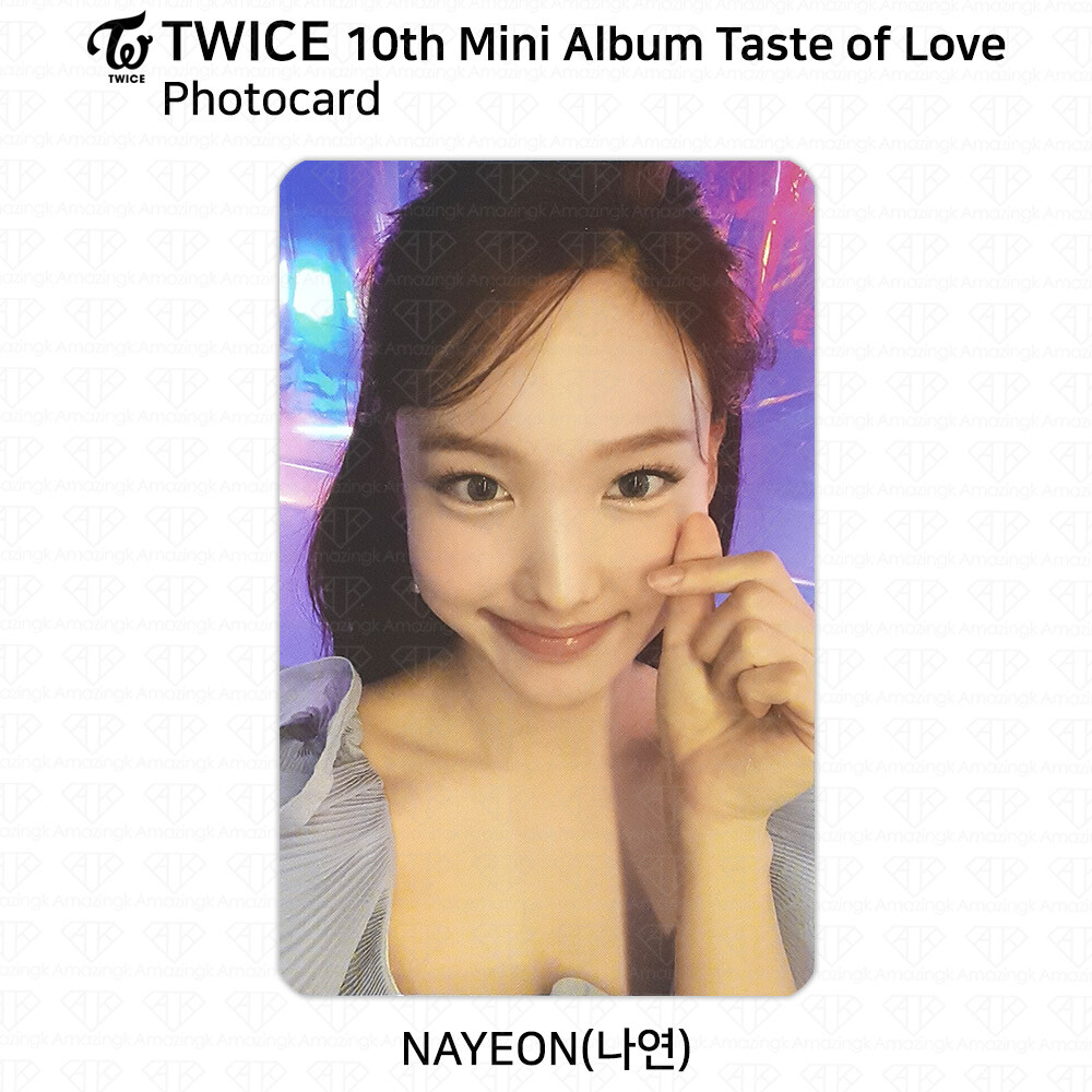 TWICE 10th Mini Album Taste of Love Official Photocard Nayeon KPOP