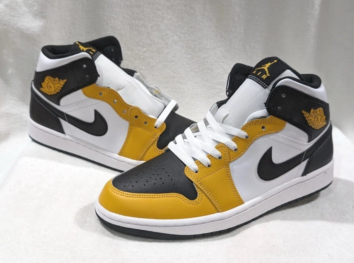 Jordan 1 Mid Yellow Ochre for Sale | Authenticity Guaranteed | eBay