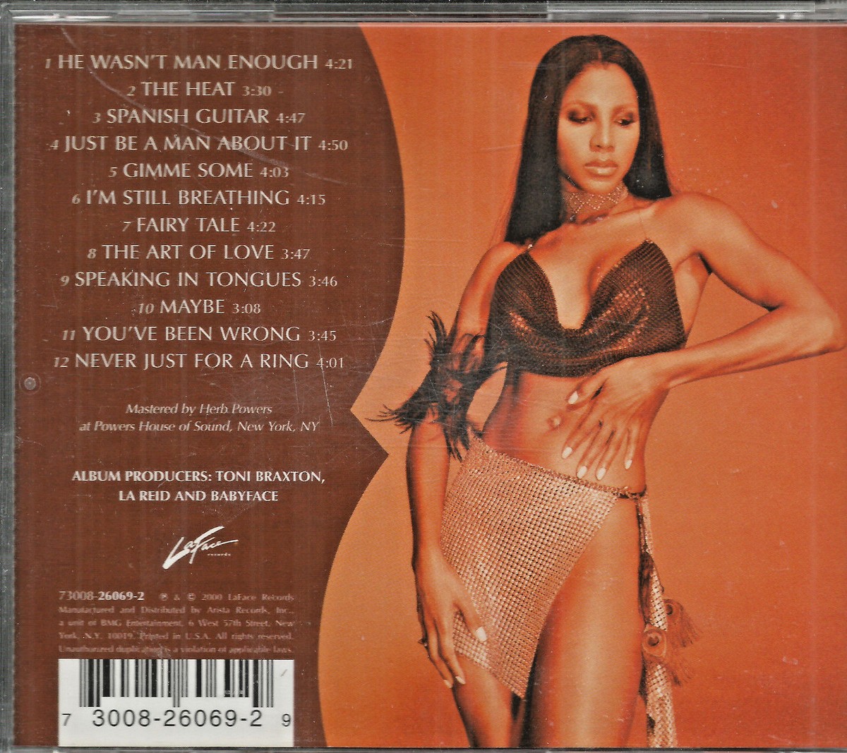 TONI BRAXTON CD - The Heat Like New 730082606929| eBay