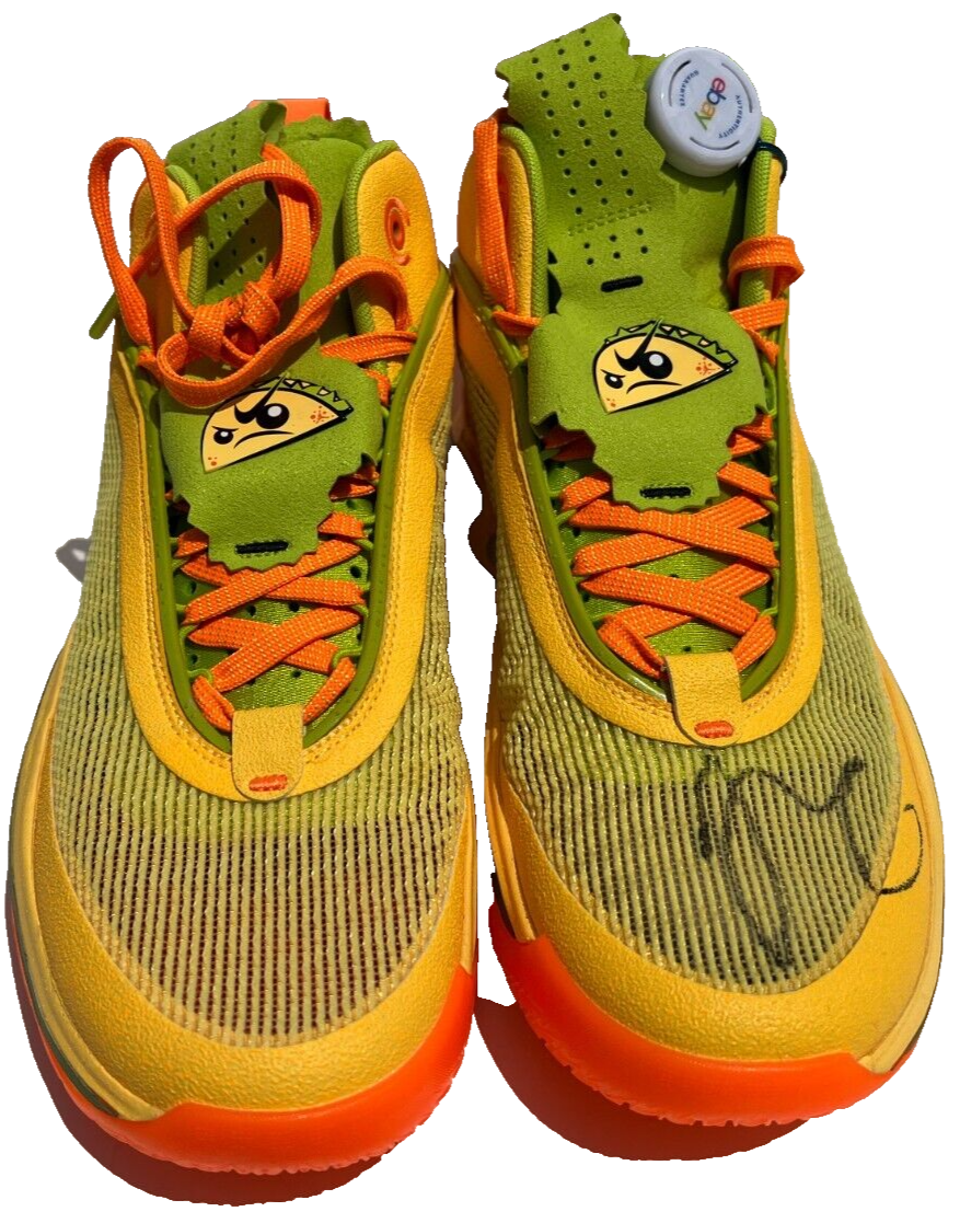 JAYSON TATUM SIGNED NIKE AIR JORDAN 36 NITRO TACO JAY BASKETBALL