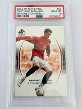 Cristiano Ronaldo #7 Prices | 2004 SP Authentic Manchester United