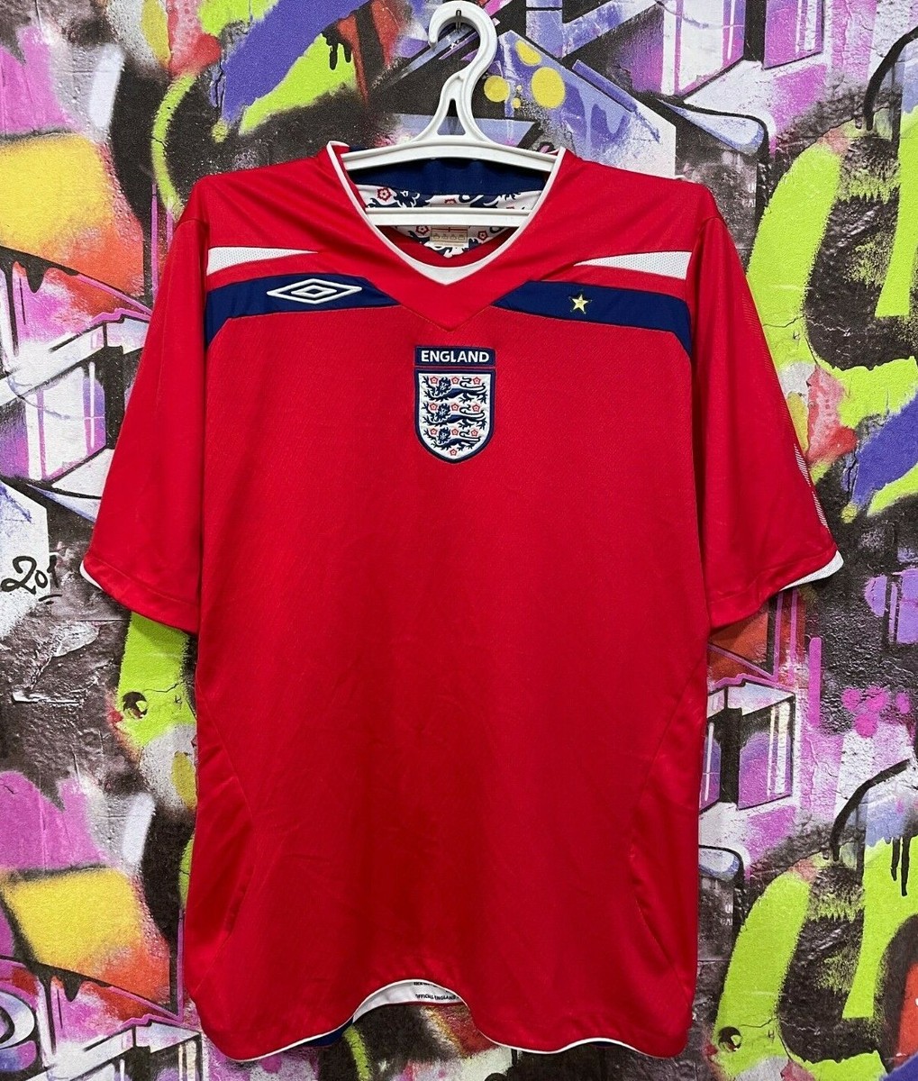 England National Football Team 2008 Away Soccer Jersey Shirt Umbro