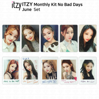 ITZY No Bad Days Monthly Kit June Official Photocard & Exclusive