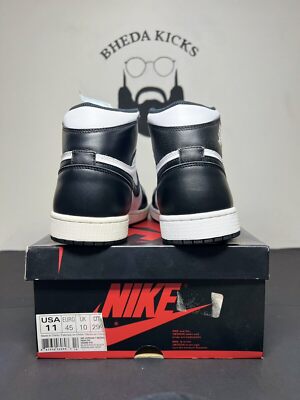Size 11 - Air Jordan 1 Retro OG 2014 High Black White for sale