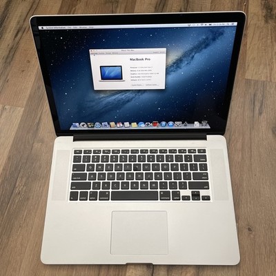 Apple MacBook Pro A1398 Laptop 15