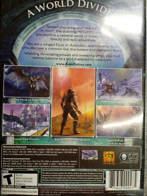 AION VIDEO GAME (TOWER OF ETERNITY) (ON LINE PC GAME) | eBay