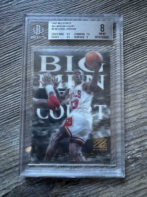 Michael Jordan Big Man on Court - Michael Jordan Cards