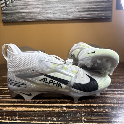 Men's Nike Alpha Menace 4 Elite Football Cleats White FD7036-100