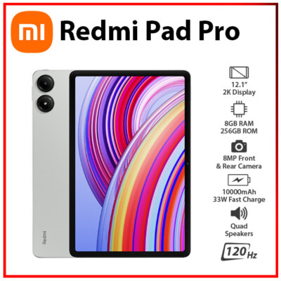 Wi-Fi) Xiaomi Redmi Pad Pro 8GB+256GBGB GREEN Octa Core Android PC