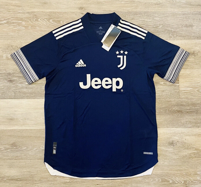 Adidas Juventus 2020-21 Navy Blue Away football Soccer Jersey