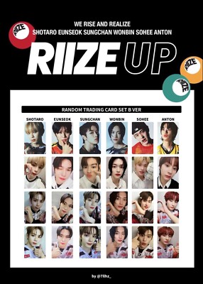 RIIZE UP MD POP UP RANDOM TRADING CARD OFFICIAL PHOTOCARD | eBay