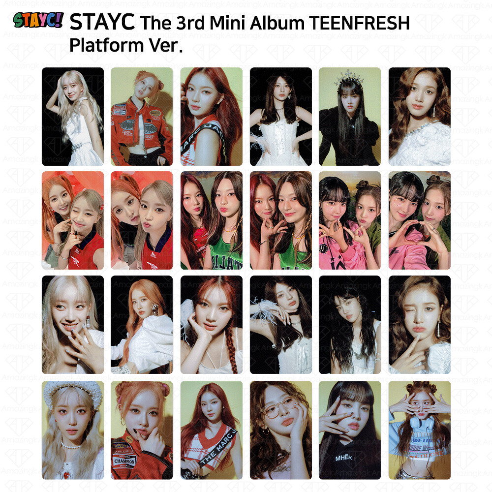 StayC The 3rd Mini Album TEENFRESH Platform Ver. QR Mini Card