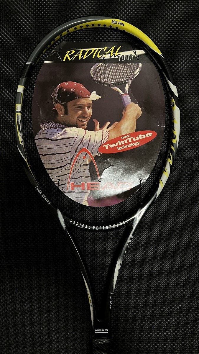 New Old Stock Head Radical Tour 630 TT Zebra 4 1/2 Tennis Racquet