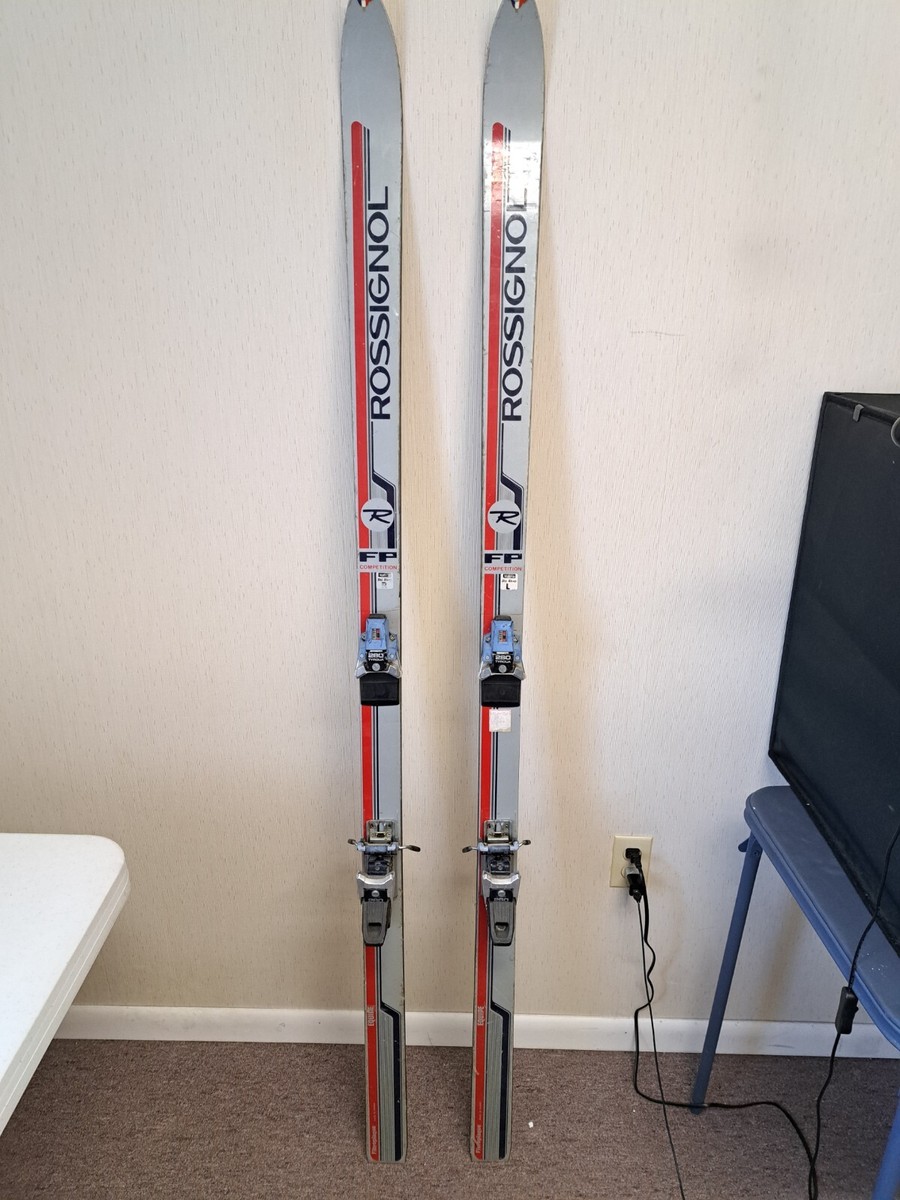 Vintage Rossignol FP Competition Skis, 185cm, Tyrolia 280 Bindings