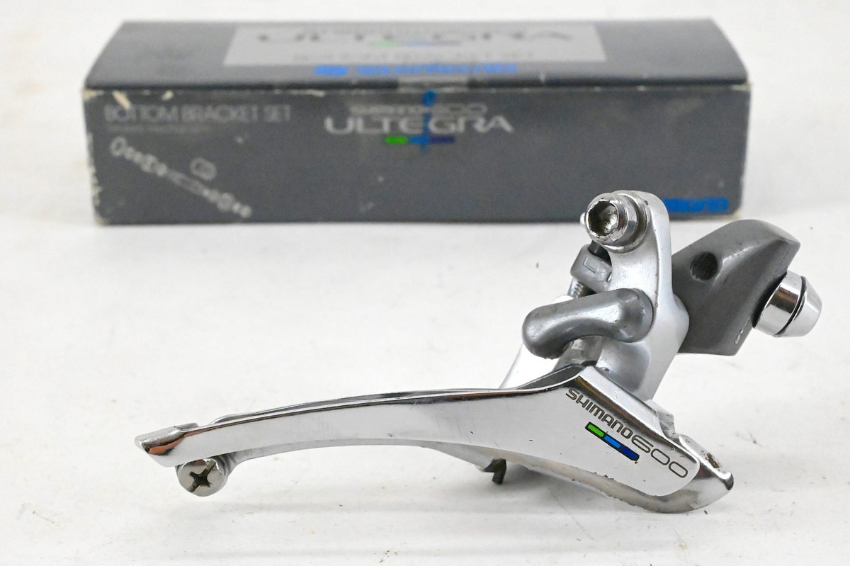 Shimano 600 Tricolor FD 6400 Front Derailleur Braze On | eBay
