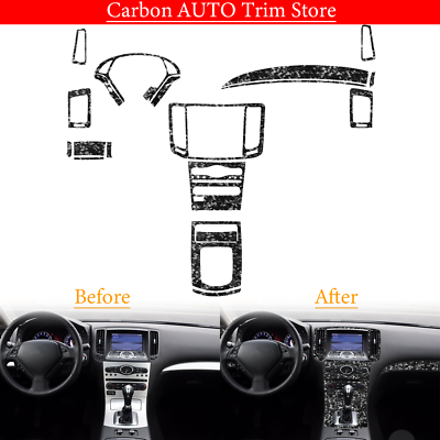 For Infiniti G25/35/37 2010-2013 Q40/60 Forged Carbon Fiber