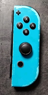 Nintendo HAC-016 Right Joy-Con for Nintendo Switch - Neon Blue for