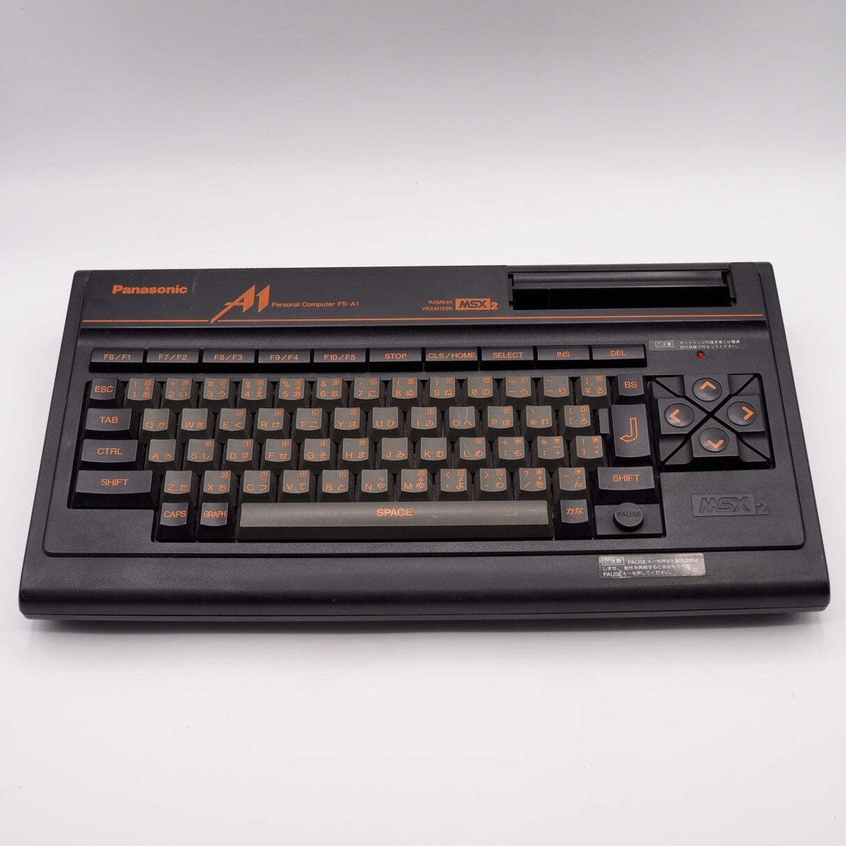 MSX2 Console system Panasonic FS-A1 Personal Computer Tested
