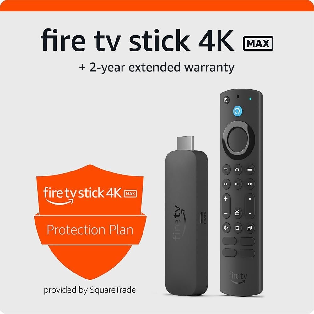 Amazon Fire TV Stick 4K Max 2nd Generation Media Streamer with