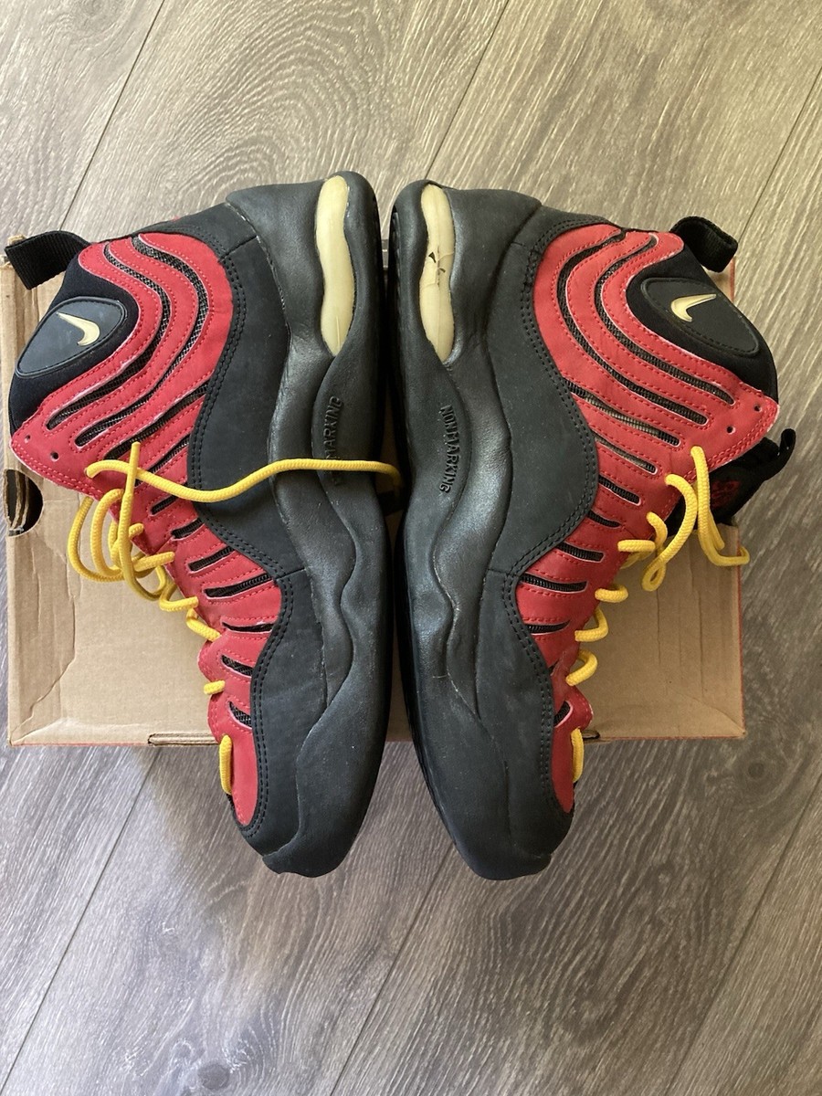 Nike Air Bakin Red - 130835-611 Vintage 1997 Allah Recall Tim