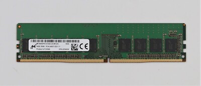 Micron 4GB 1Rx8 PC4-2400T-ED1-11 ECC Unbuffered Memory