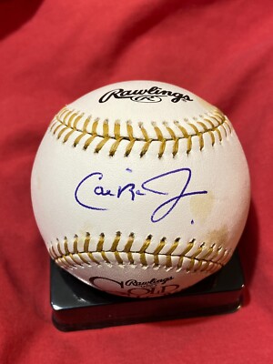 CAL RIPKEN JR AUTOGRAPHED SIGNED RAWLINGS GOLD GLOVE BASEBALL