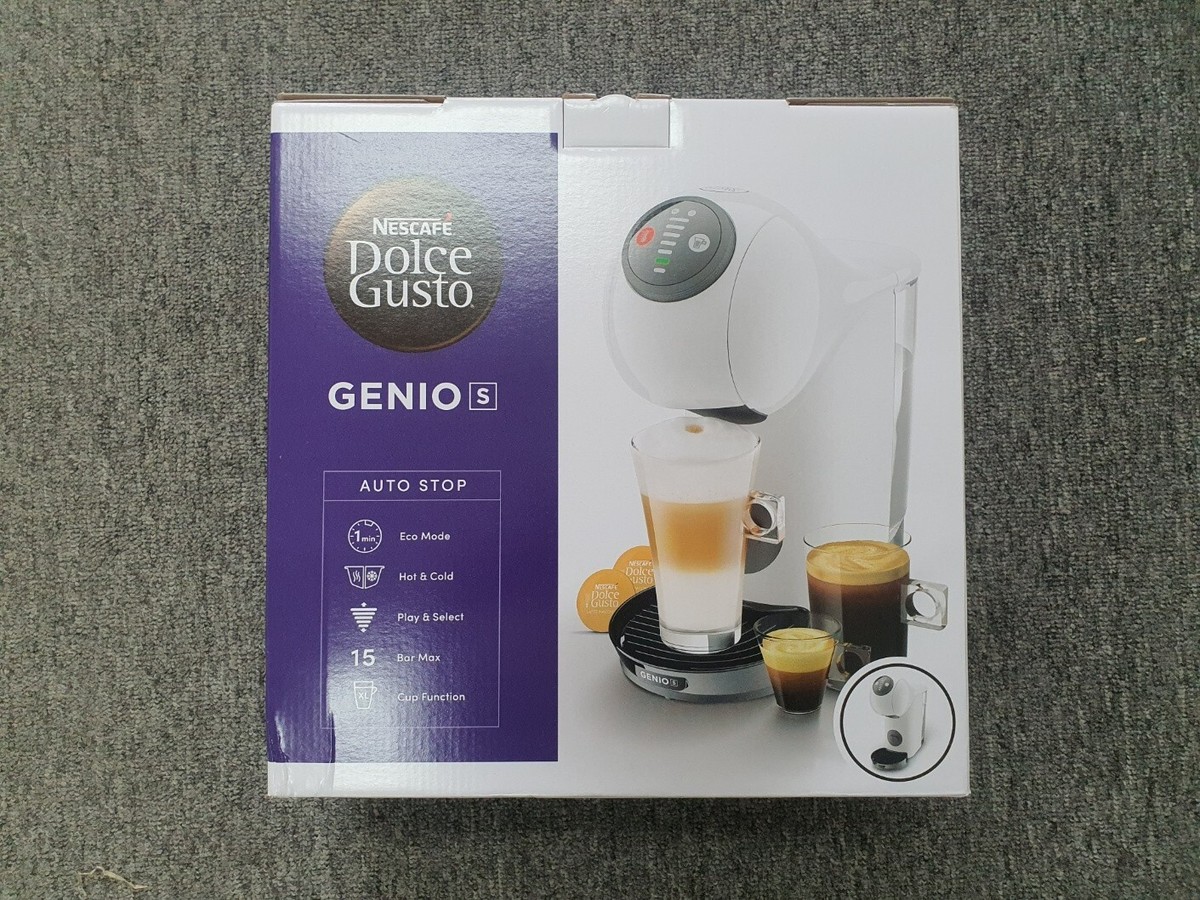 Nescafe Dolce Gusto Genio S Basic 15Bar 1300W 0.8L LED Large White