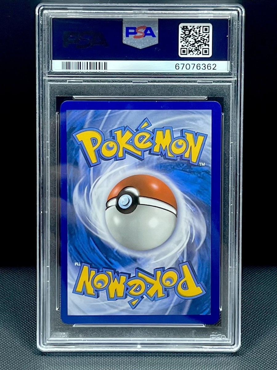 Celebi & Venusaur GX 182/181 Team Up Secret Rare Holo PSA 9 Mint