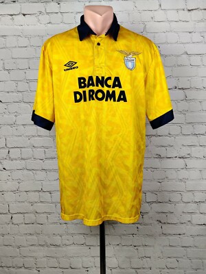 Football shirt soccer FC Lazio Away 1993/1994 Italy Umbro jersey