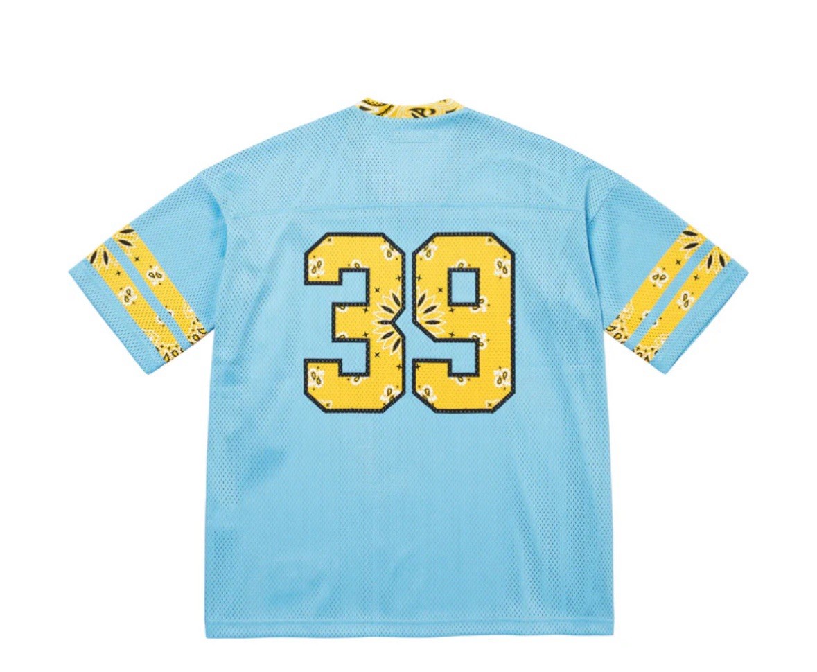 Blue Bandana Football Jersey Supreme SS25 XL | eBay