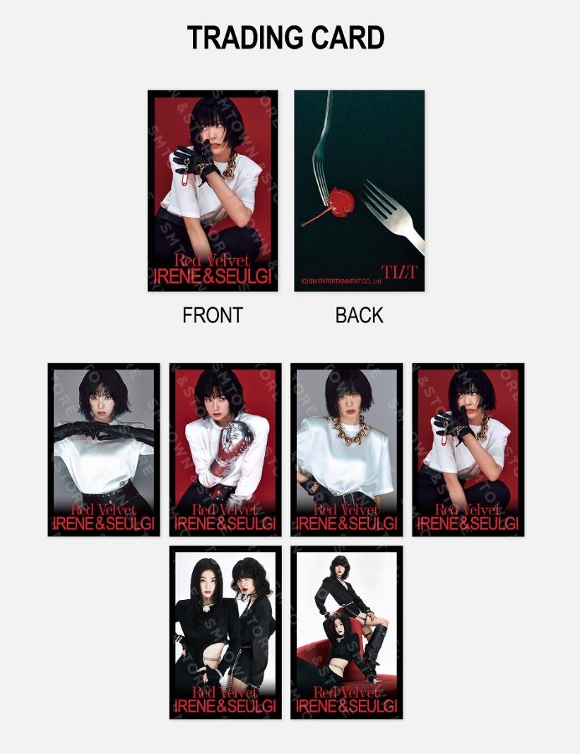Red Velvet - IRENE & SEULGI TILT OFFICIAL TRADING CARD PHOTOCARD