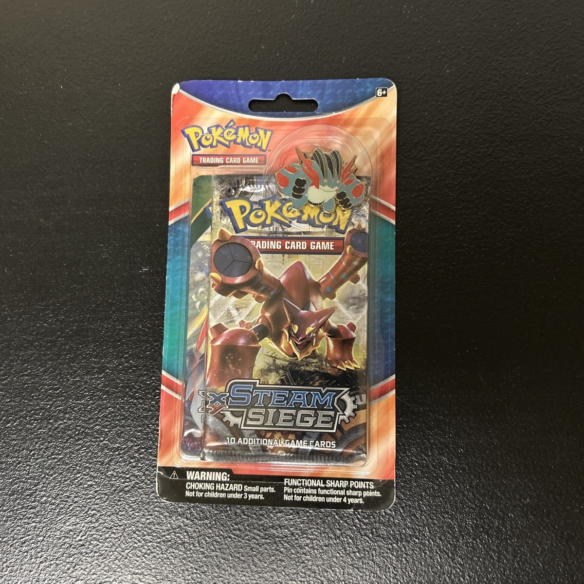 Pokemon TCG: XY Steam Siege & Roaring Skies 2-Pack Blister W/pin