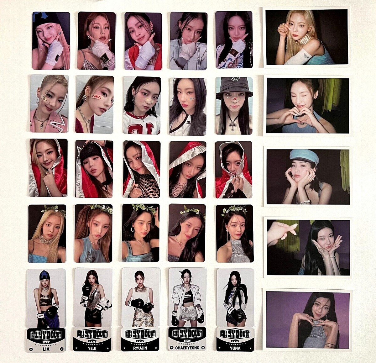 ITZY 7th Mini Album KILL MY DOUBT Official PHOTOCARD POB Aladin