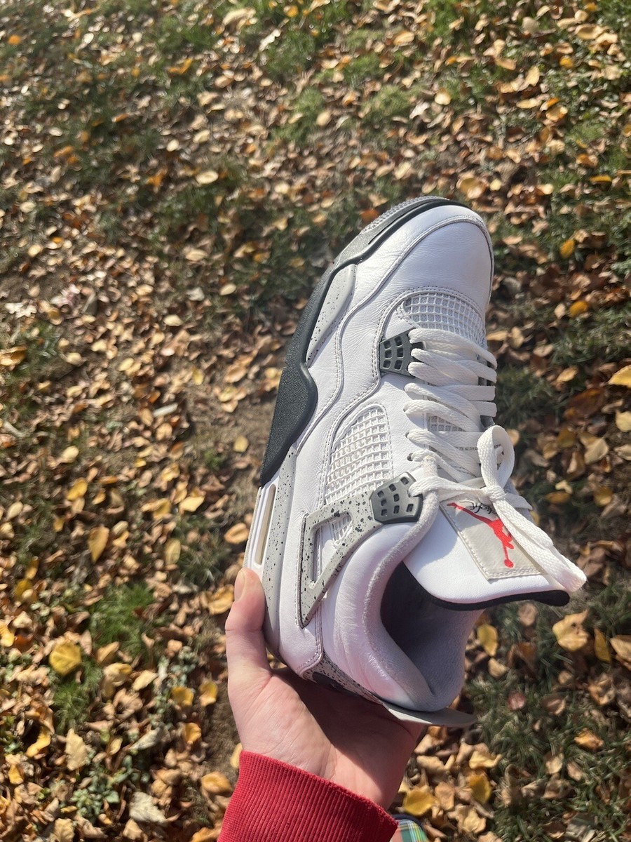 Size 11 - Jordan 4 Retro OG Mid White Cement 820652636682| eBay