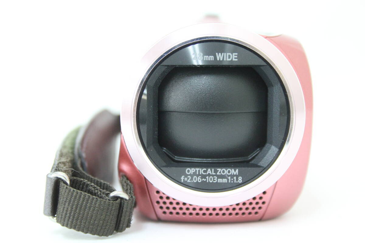 Panasonic HC-V520M Pink Digital HD Video Camera Memory 32GB 50x