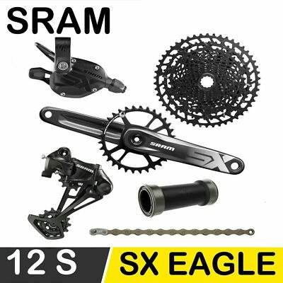 SRAM SX Eagle 12 Speed Groupset Crankset 170 175mm 32T 34T Shifter