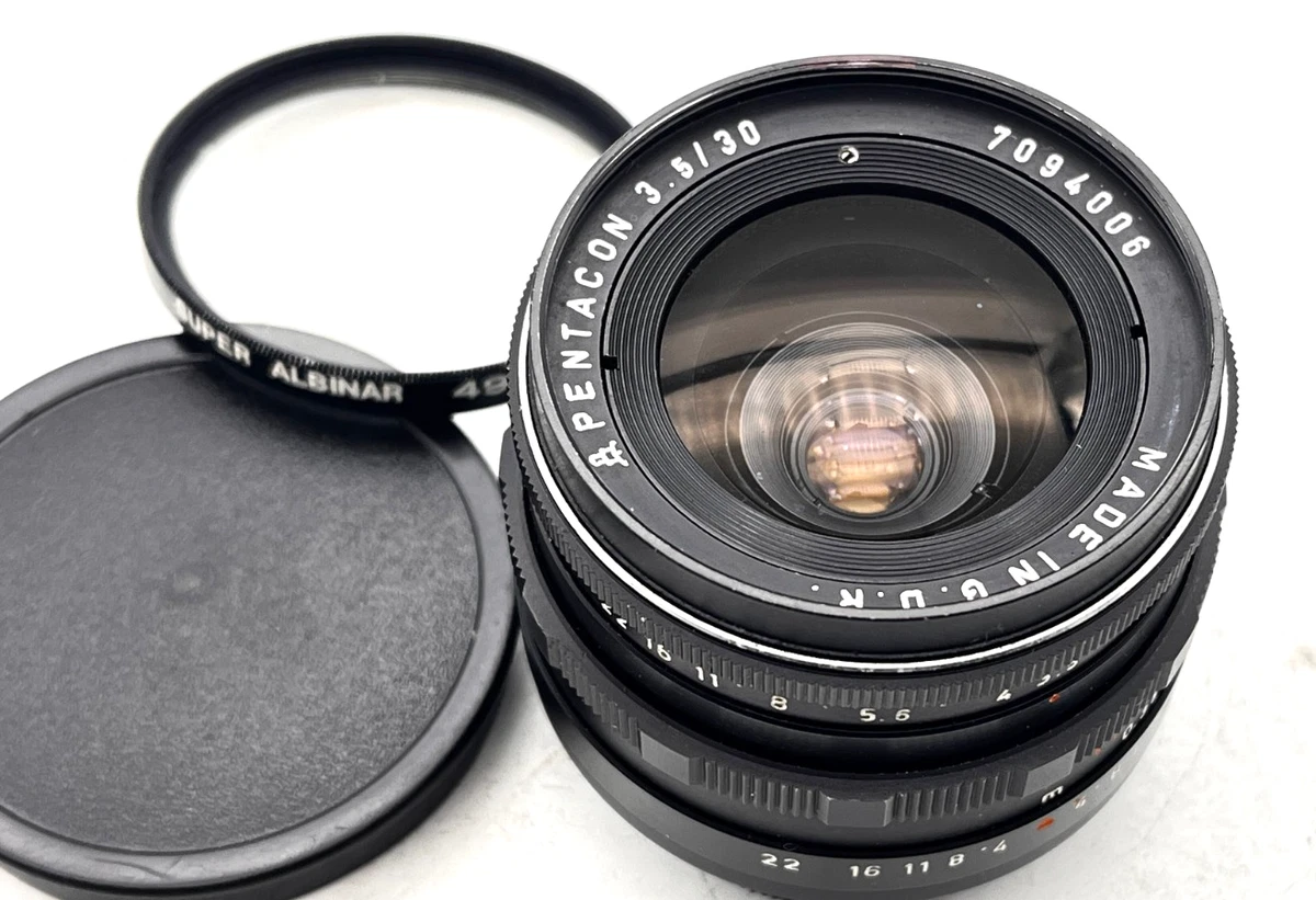 希少・実用品】PENTACON 30mm F3.5 M42マウント Vintage Pentacon 30mm