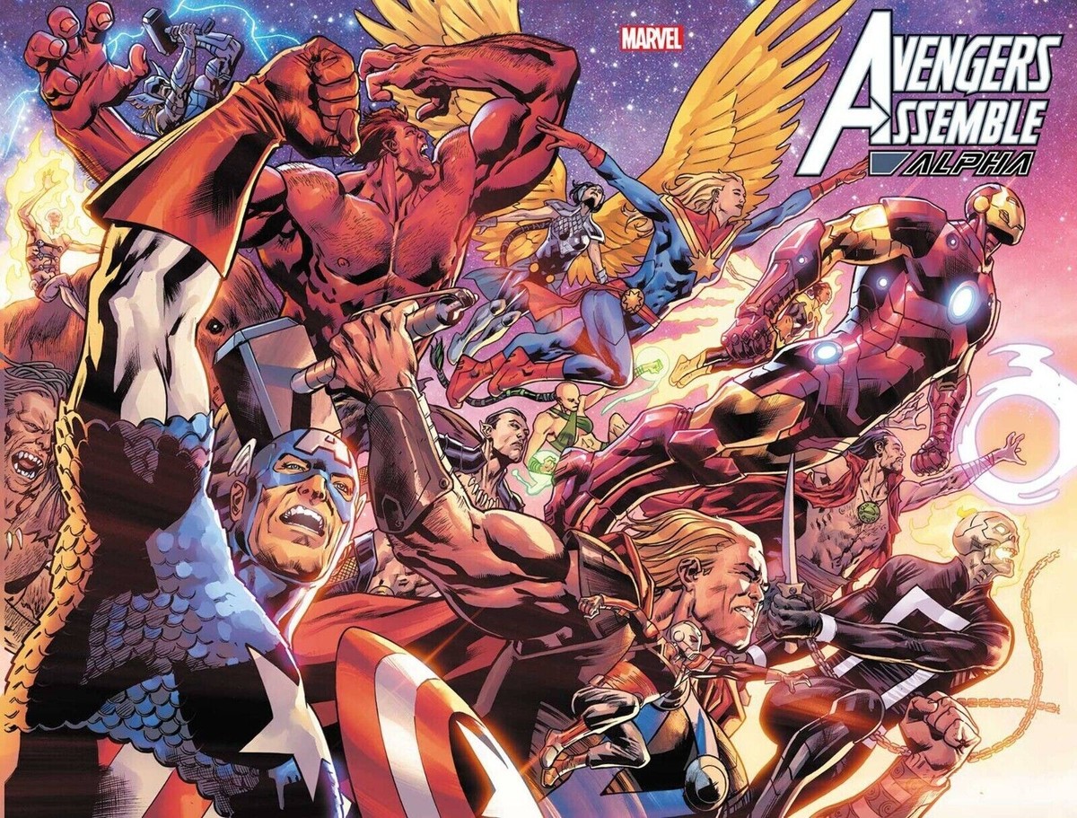 Avengers Assemble:Alpha #1 NM 2023 Wraparound Cover High Grade