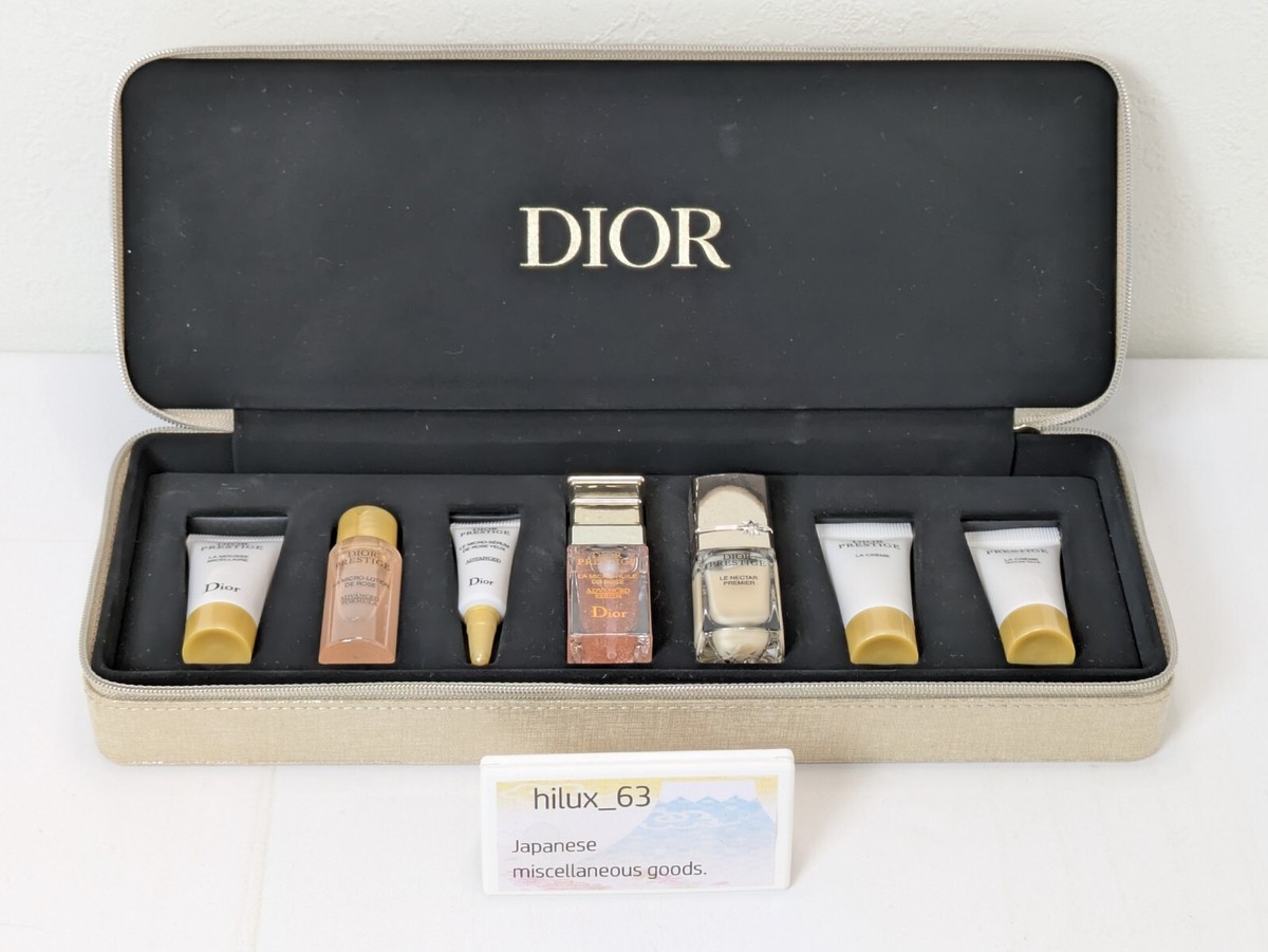 Dior Prestige Skincare Set 6 Items Cleansing Foam Lotion Eye Serum