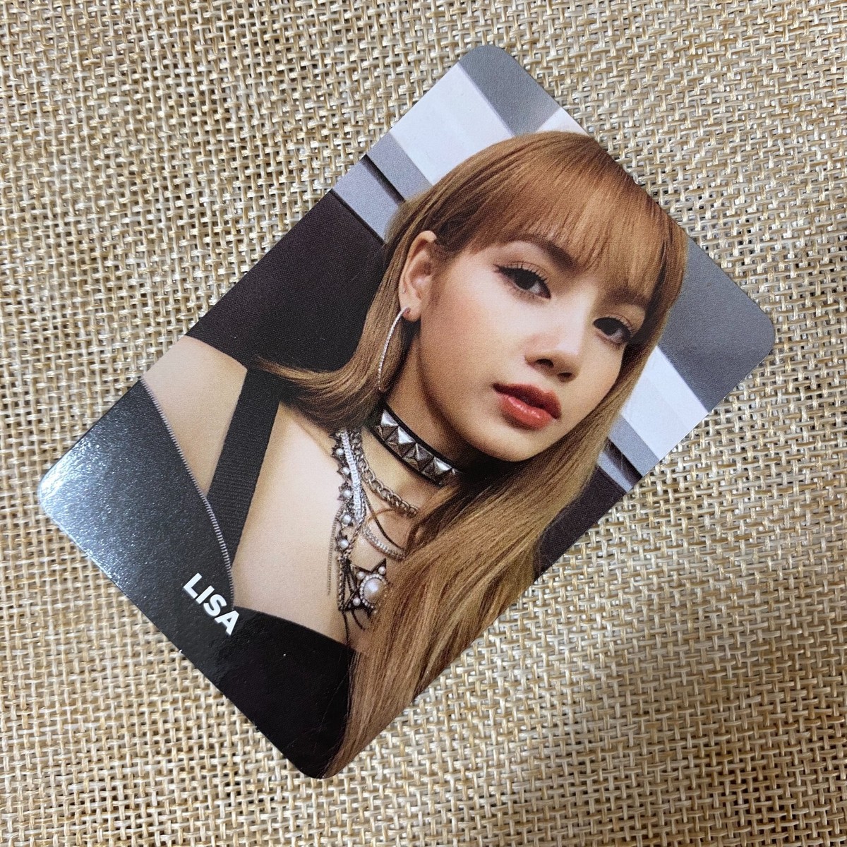 BLACKPINK LISA #4 [ SQUARE UP ] Official Photocard, 1st Mini Album