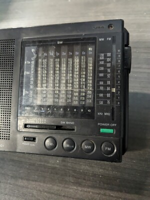 Sony ICF-7601 Fm/Am/Sw Shortwave Radio 12 Bands | eBay