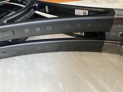 Matched Pair: Wilson Pro Staff 97 v14 - Noir (All-Black Edition