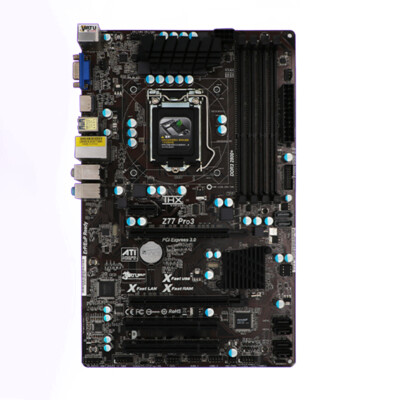 Motherboard Used For ASRock Z77 Pro3 DDR3 LGA 1155 Z77 32GB ATX | eBay